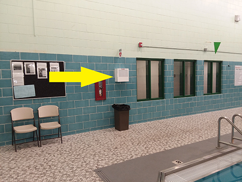 HPER Pool; AED location