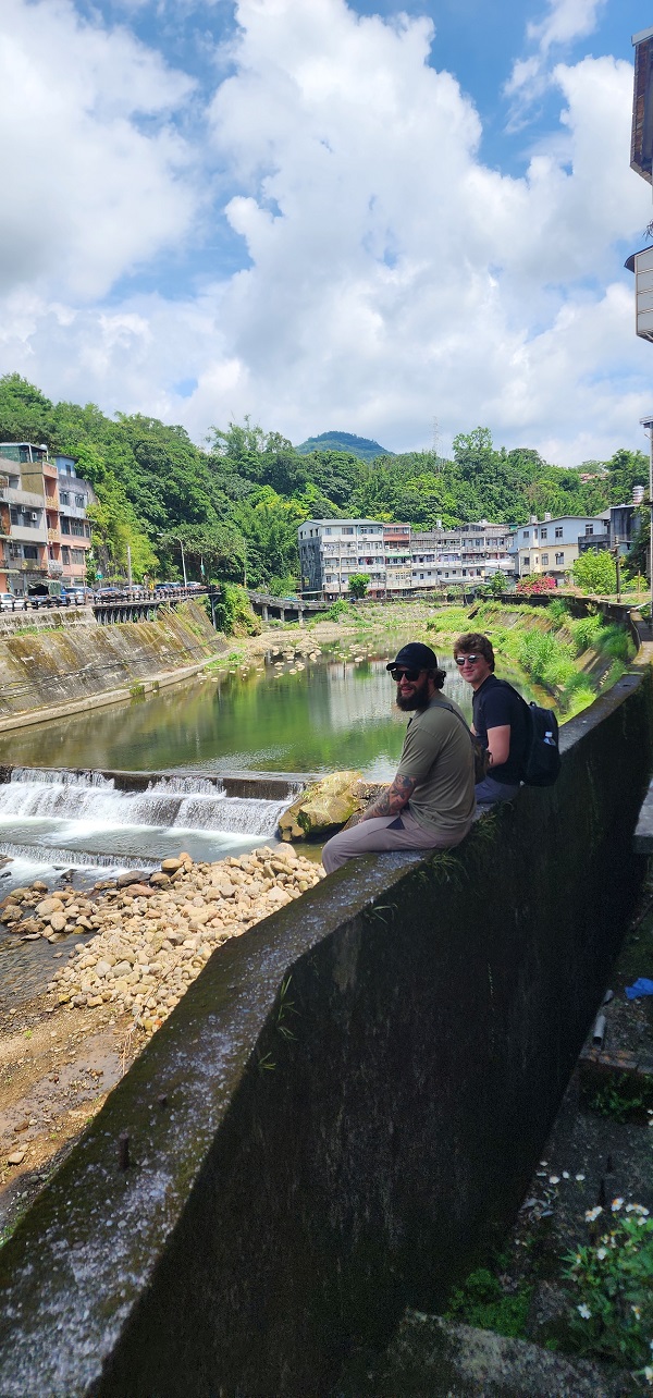 A day out in a remote village eating watermelon 