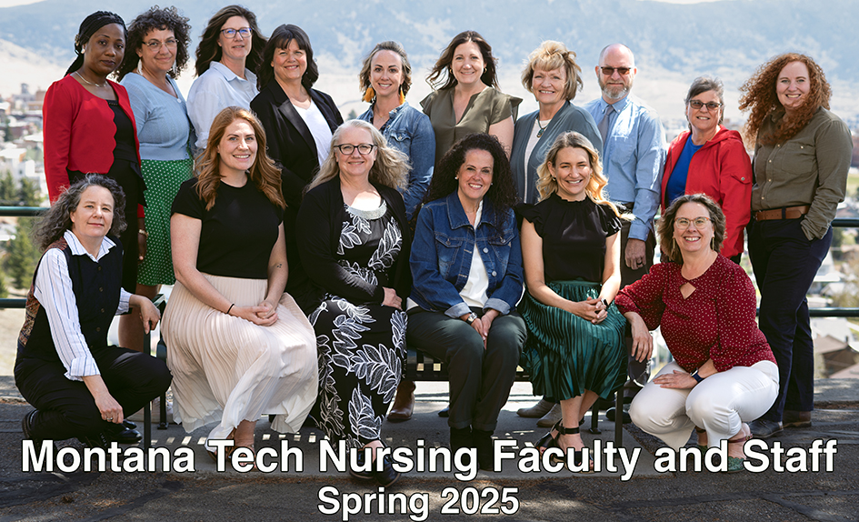 Group photo of the Nursing faculty members, Spring 2023